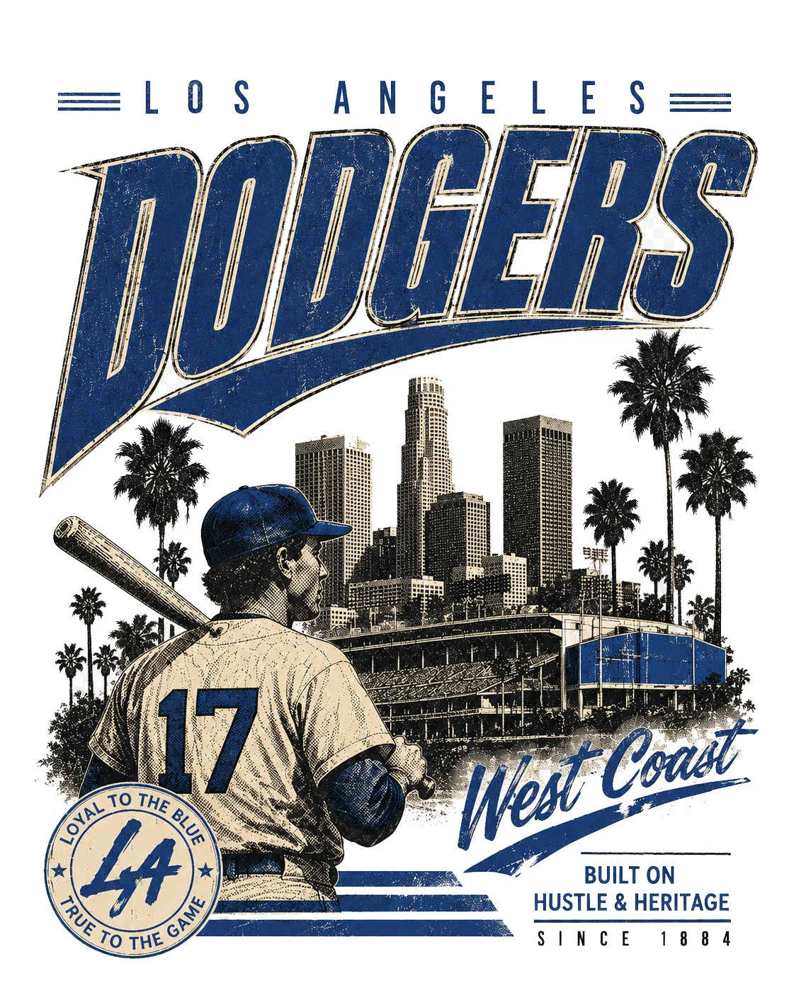 Playera Vintage Heritage 17 design