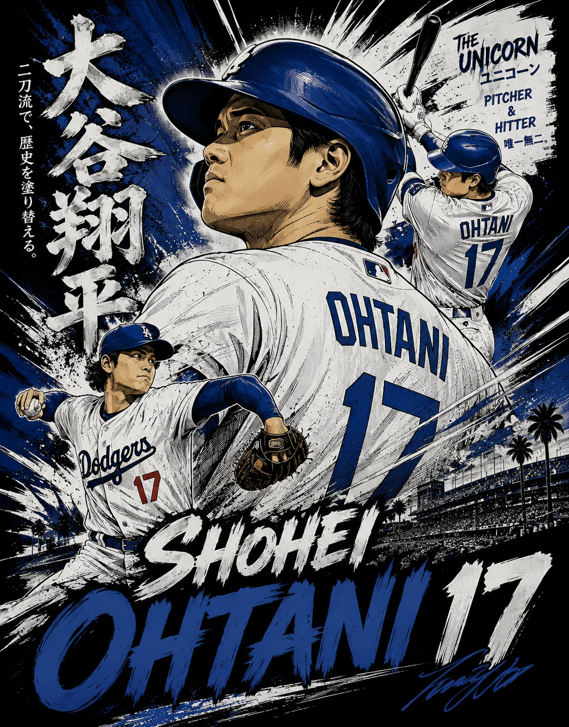 Shohei Ohtani - The Unicorn design